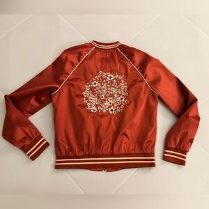 26 National Silky Bomber Jacket